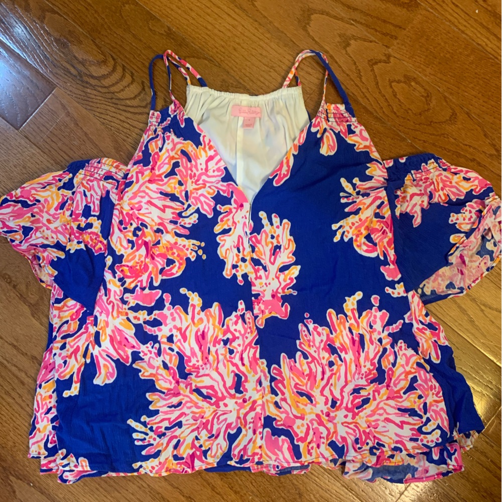 Lilly Pulitzer off shoulder top